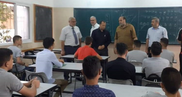 مدير التربية والتعليم غرب غزة يتفقد عددا من المرافق والمدارس