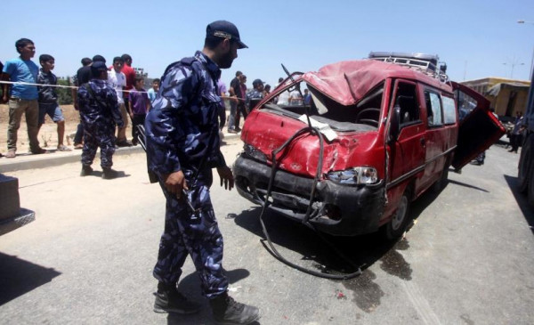 "المرور" بغزة: سبع إصابات في عشرة حوادث سير خلال 24 ساعة
