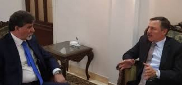 عبد الهادي يطلع مبعوث بوتين وممثلة المبعوث الأممي لسوريا عل مستجدات الاوضاع
