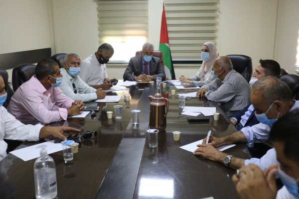 وزير الحكم المحلي يطلع على احتياجات المجالس القروية غرب بيت لحم