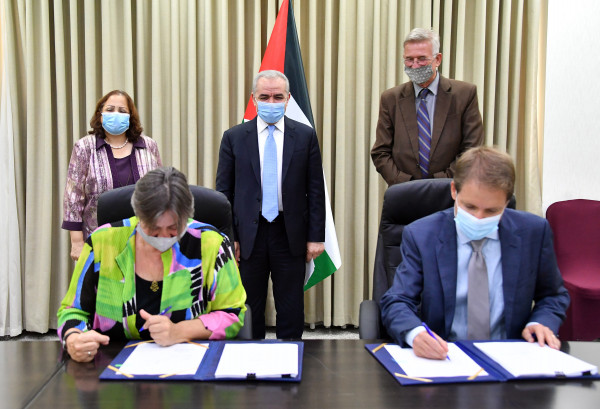الحكومة الألمانية توقع اتفاقية بـ17 مليون يورو لمواجهة (كورونا) ودعم صمود المجتمعات الفلسطينية
