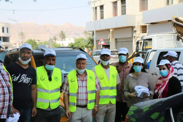 نقابة عمال النقل تنظم حملة توعية وتثقيف ميدانية في مدينة أريحا
