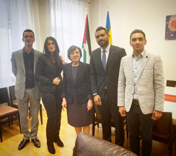 جمعية الرؤيا الفلسطينية تلتقي بسفيرة دولة فلسطين لدى السويد