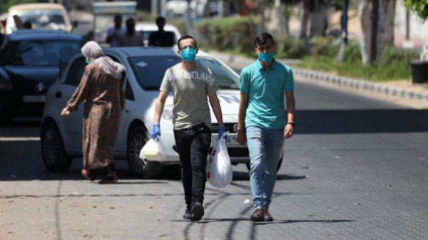 شاهد: الخارطة الوبائية لمصابي (كورونا) في قطاع غزة