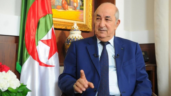 الرئيس الجزائري: إقامة الدولة الفلسطينية المستقلة أساس الاستقرار في الشرق الأوسط