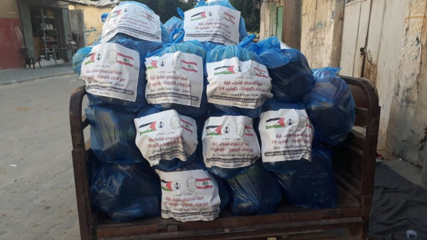 الجمعية الفلسطينية للتنمية والأعمال الخيرية تمد يدها للفقراء والمحتاجين بغزة