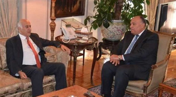 الخارجية المصرية تكشف تفاصيل اجتماع جبريل الرجوب وسامح شكري