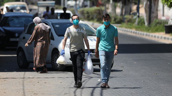 شاهد: الخارطة الوبائية لفيروس (كورونا) في قطاع غزة