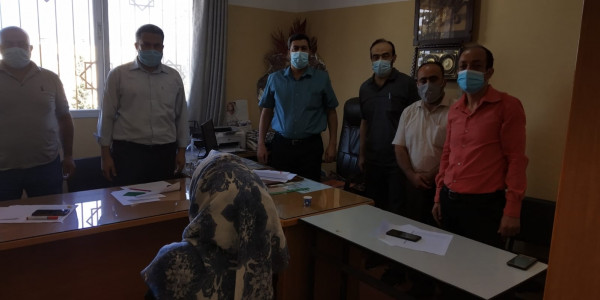 مديرية شمال غزة تجري مقابلات لتوظيف أذنة للمدارس على بند البطالة
