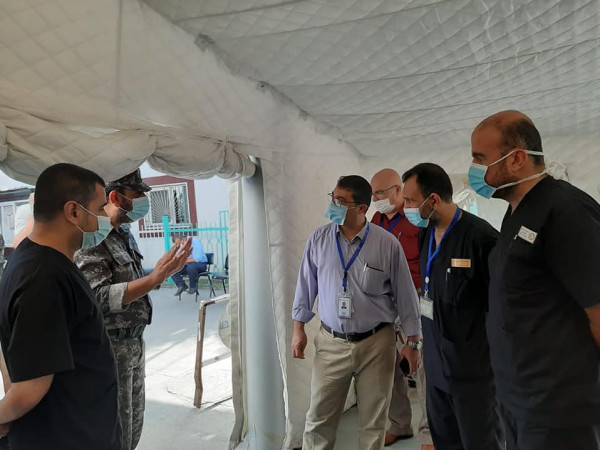 مجمع عدوان الطبي يستقبل وفداً من وزارة الصحة بغزة