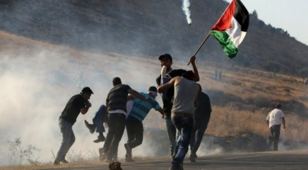 مواجهات وإصابات خلال قمع الاحتلال لفعاليات مناهضة للاستيطان