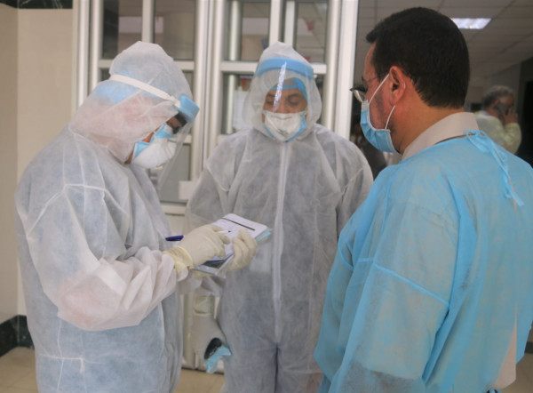 شاهد: تحديث الخارطة الوبائية لتفشي فيروس (كورونا) بقطاع غزة