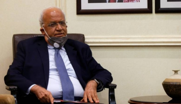 (فتح): نقل عريقات لمستشفى هداسا الإسرائيلي لا علاقة له بإصابته بـ(كورونا)