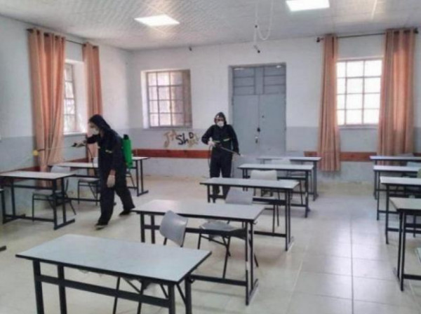 إغلاق مدرستين في بيت لحم بسبب فيروس (كورونا)