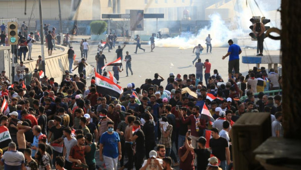 عشرات الجرحى في مواجهات بين الأمن العراقي ومتظاهرين