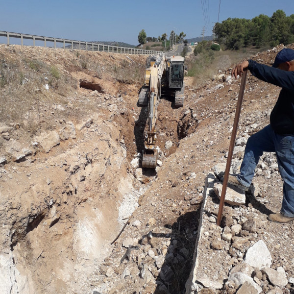 شركة مياه الجليل تنتهي من تنفيذ مشروع خط الصرف الصحي في قرية دير حنا