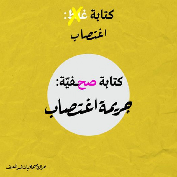 جمعية "نساء ضد العنف" ومركز "إعلام" يطلقان حملة تعزز صحافة النوّع الاجتماعي