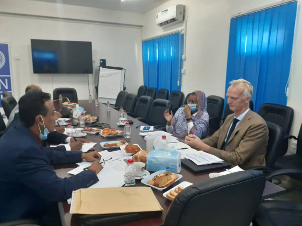 عوض مشبح يناقش الخطوات التنفيذية لبدء مشروع تعزيز الحكم المحلي في اليمن