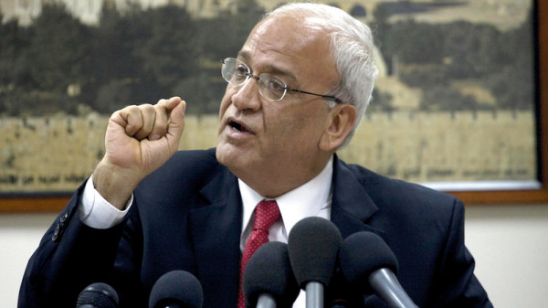 سفارة دولة فلسطين بجمهورية السودان تنعي صائب عريقات