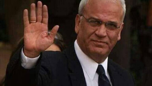 اللجنة السياسية الفلسطينية بأوروبا تنعى عريقات: فقدنا مناضلاً وأداءً سياسياً رفيعَ المستوى