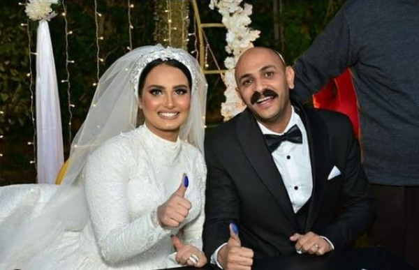 شاهد: حفل زفاف نجم "مسرح مصر" بحضور النجوم