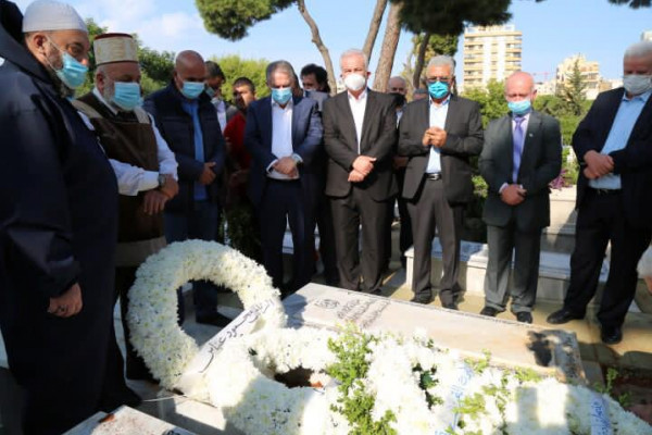 سفارة دولة فلسطين تُشيِّع القائد باسل عقل في بيروت