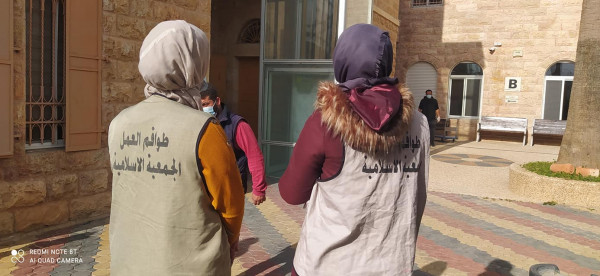تنمية بيت لحم والجمعيات الشريكة تقدم مساعدات عاجلة لبيت القديس نيقولاوس للمسنين