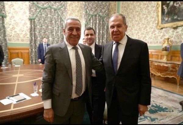 شاهد: حسين الشيخ يلتقي سيرجي لافروف ومسؤولين آخرين في روسيا