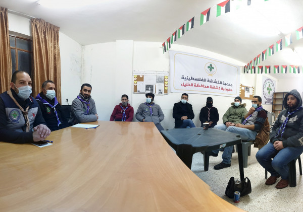 مجموعة خليل الرحمن الكشفية تعقد اجتماعاً قيادياً لتفعيل الانشطة الكشفية