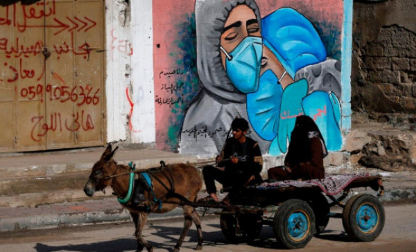 غزة: تسجيل 6 حالات وفاة و268 إصابة جديدة بفيروس (كورونا)