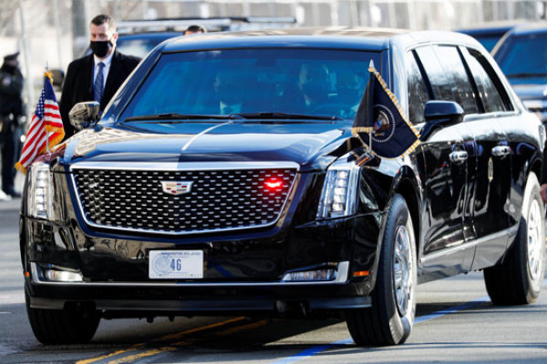 تعرف على سيارة الرئيس الأمريكي جو بايدن المُلقبة بالـ"وحش"