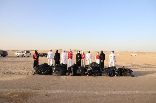 "تدوير" وبلدية مدينة أبوظبي والشرطة ينظمون حملة توعوية تحت شعار "نظفوا البر