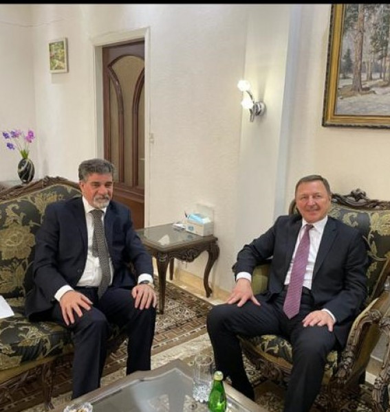 عبد الهادي يبحث مع السفير الروسي لدى سوريا آخر التطورات في فلسطين