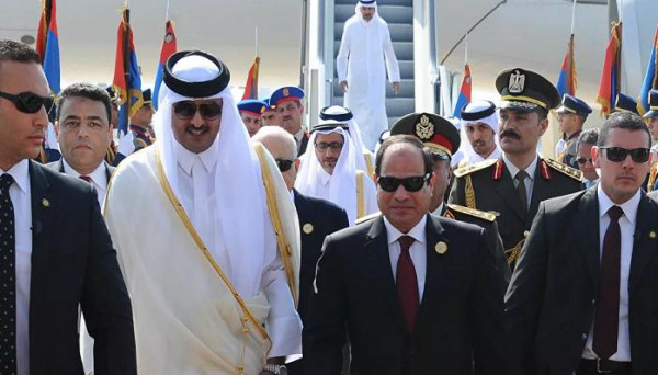 أول اجتماع بين مصر وقطر منذ قمة المصالحة الخليحية في العلا