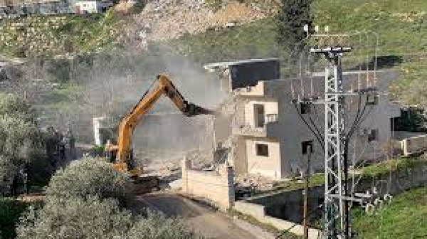 هدم منزل المواطن المقدسي فادي عليان في القدس المحتلة