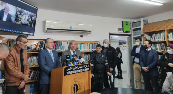 شاهد: مراكز ومؤسسات حقوقية تعقد مؤتمراً صحفياً للحديث حول تطورات "الجنائية الدولية"