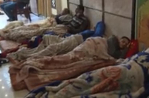 شاهد: المتقاعدون العسكريون بغزة يواصلون إضرابهم عن الطعام