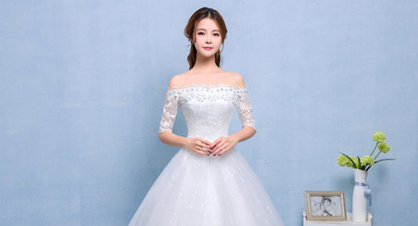 استوحي فستان زفافك من فساتين الزفاف الكورية الملفتة