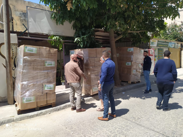 قلقيلية: جمعية الإنقاذ الخيرية توزيع 300 طرد غذائي ضمن أنشطتها الرمضانية