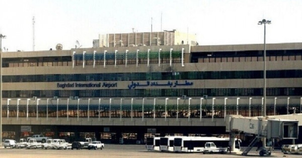 سقوط ثلاثة صواريخ على قاعدة عسكرية بمطار بغداد