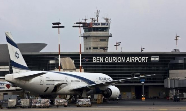 إسرائيل توجه كافة الطائرات من مطار بن غوريون لقبرص واليونان