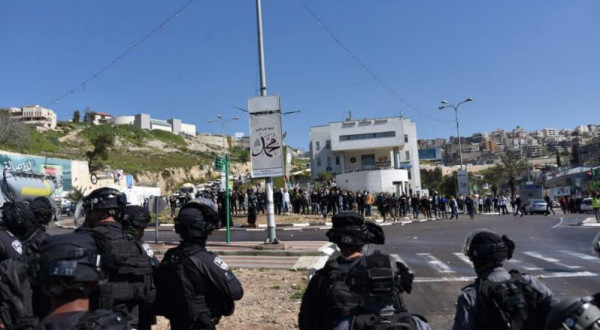 إصابة شرطييْن إسرائيلييْن خلال مواجهات بمدينة أم الفحم