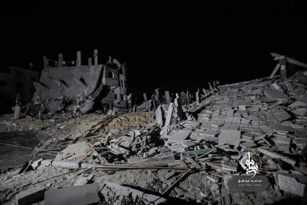 الاحتلال يقصف مجمع أنصار بغزة ومحيط معبر بيت حانون فجراً
