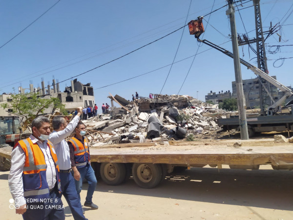 "كهرباء غزة": الوضع سيكون صعباً للغاية حال استمر إغلاق معبر كرم أبو سالم