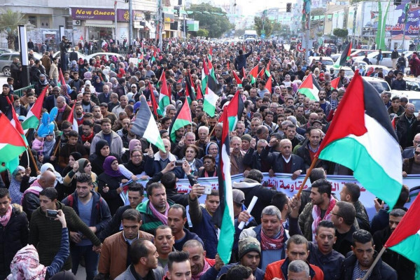 التجمع الديمقراطي الفلسطيني يشارك بوقفة تضامنية مع الشعب الفلسطيني جنوب هولندا