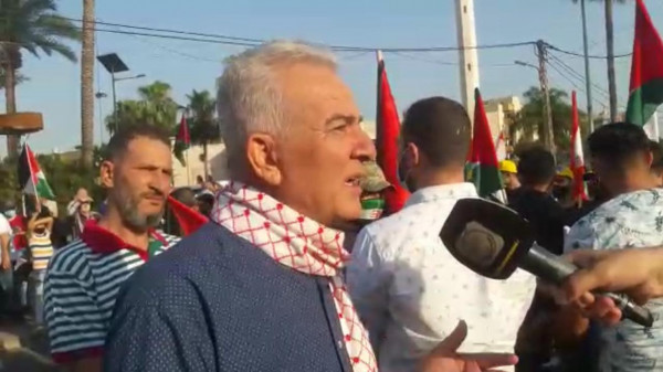 صلاح اليوسف يهنئ الشعب الفلسطيني بالانتصار التاريخي على العدوان الإسرائيلي