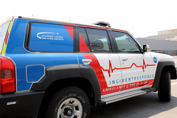 الإسعاف الوطني يتولى مهام توفير وإدارة خدمات الطوارئ الطبية في مطارات أبوظبي