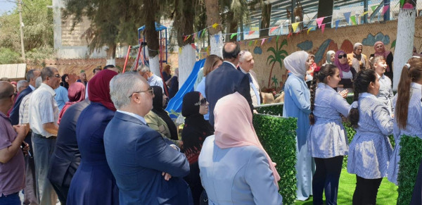 افتتاح حديقة الصداقة المجتمعية في مخيم الفوار