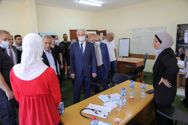 قلقيلية: القنصل العام التركي يزور المحافظة ويشارك في افتتاح يوم طبي مجاني