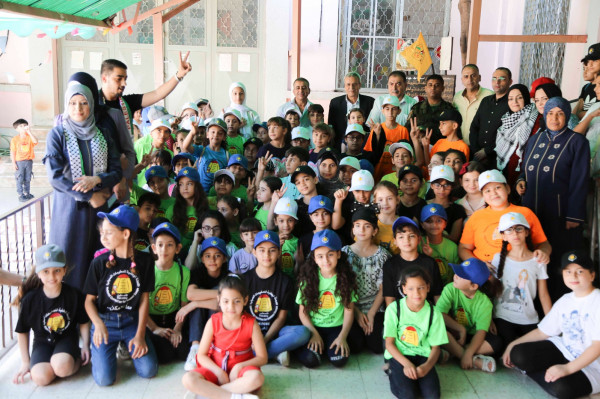 قلقيلية: افتتاح المخيم الصيفي "زهر البرتقال"